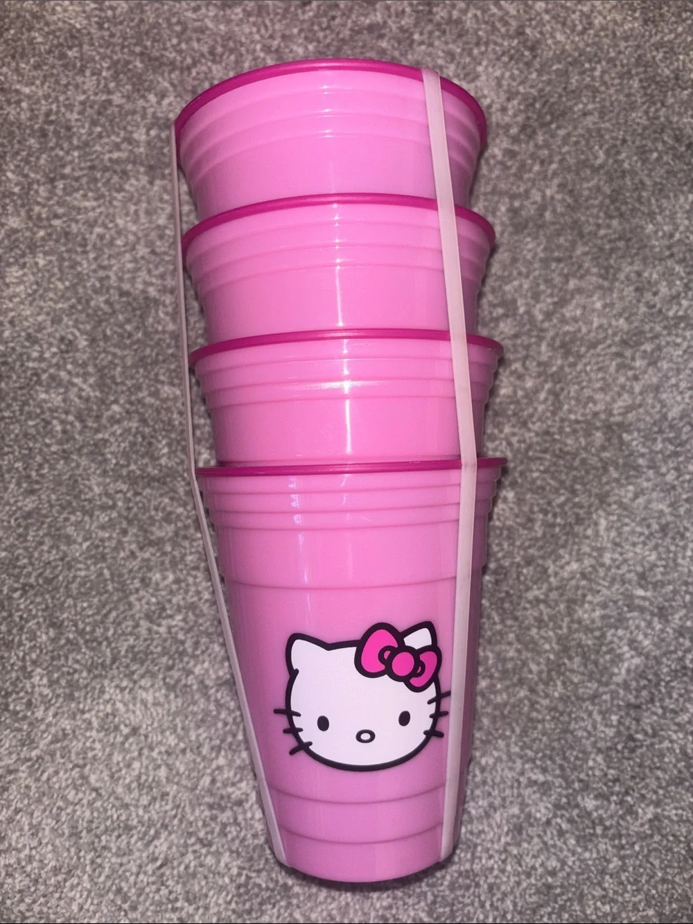 Hello Kitty Pink Party Cups - Pack of 4